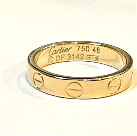 cartier ring 52833a|cartier 750 52833a stamp.